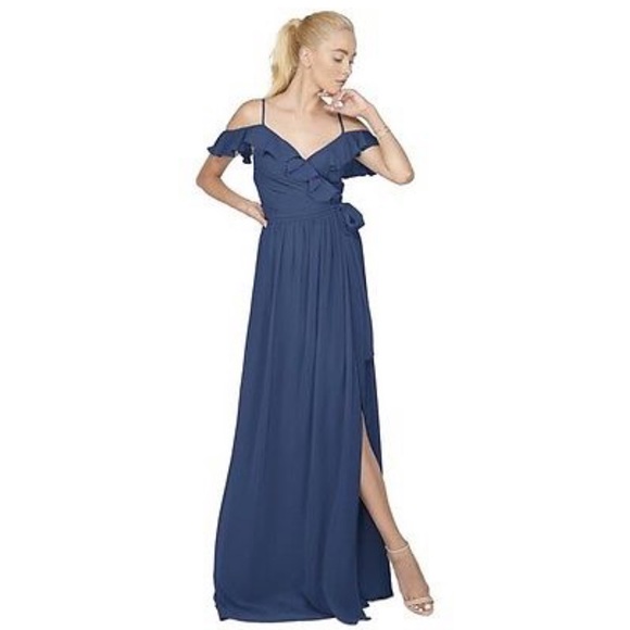 Joanna August Portia Dress Cobalt Blue - Picture 2 of 8